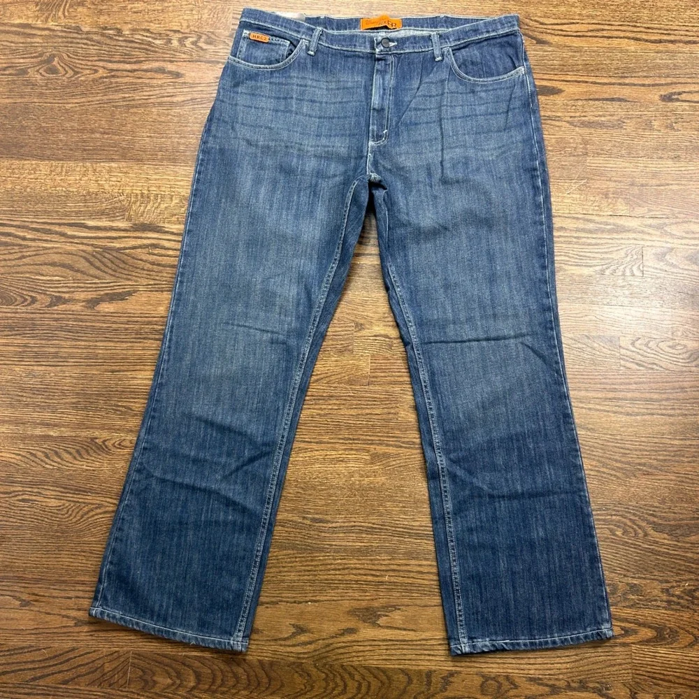 Wrangler 20X FR Jeans Mens 42x34 Blue Flame Resistant HRC2 Work Pants FR42MWD